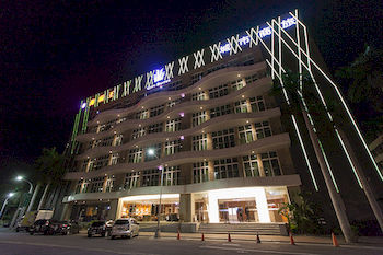 Hotel Front - Evening or Night